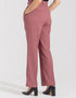 TEXTURED WIDE LEG PANTS